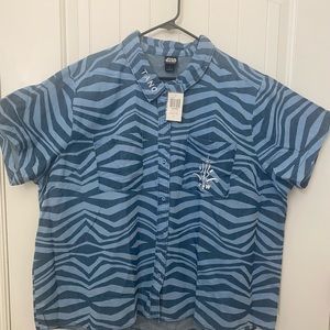 NWT Stars Wars Tano Chambray Button Front Size-4X